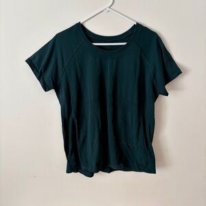 Athleta momentum seamless tee in emerald